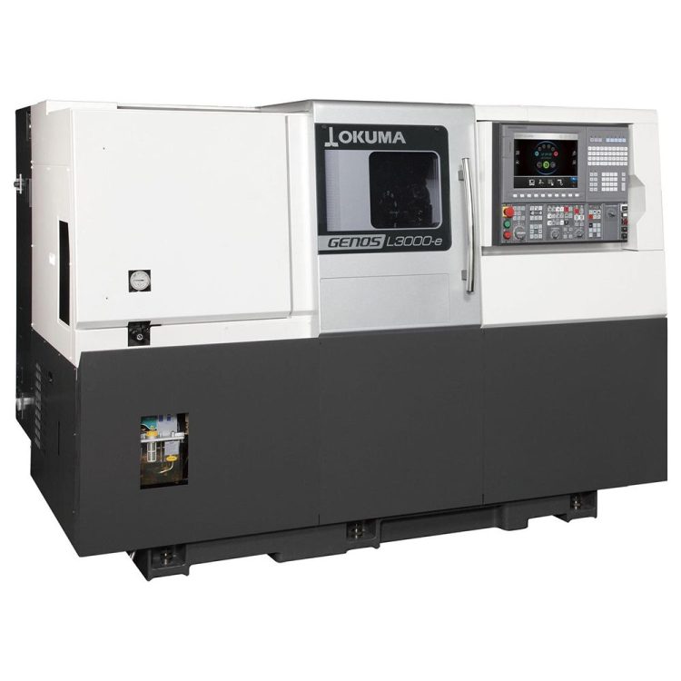 GENOS-L3000 e Okuma Lathe stock