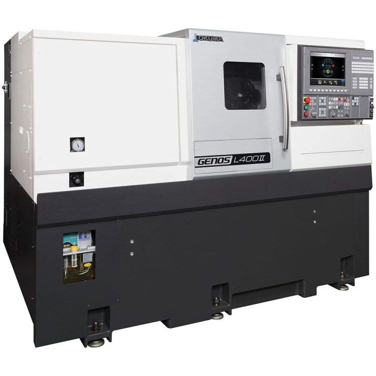 GENOS L400II-e Okuma Lathe stock