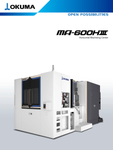 MA-600HIII BROCHURE