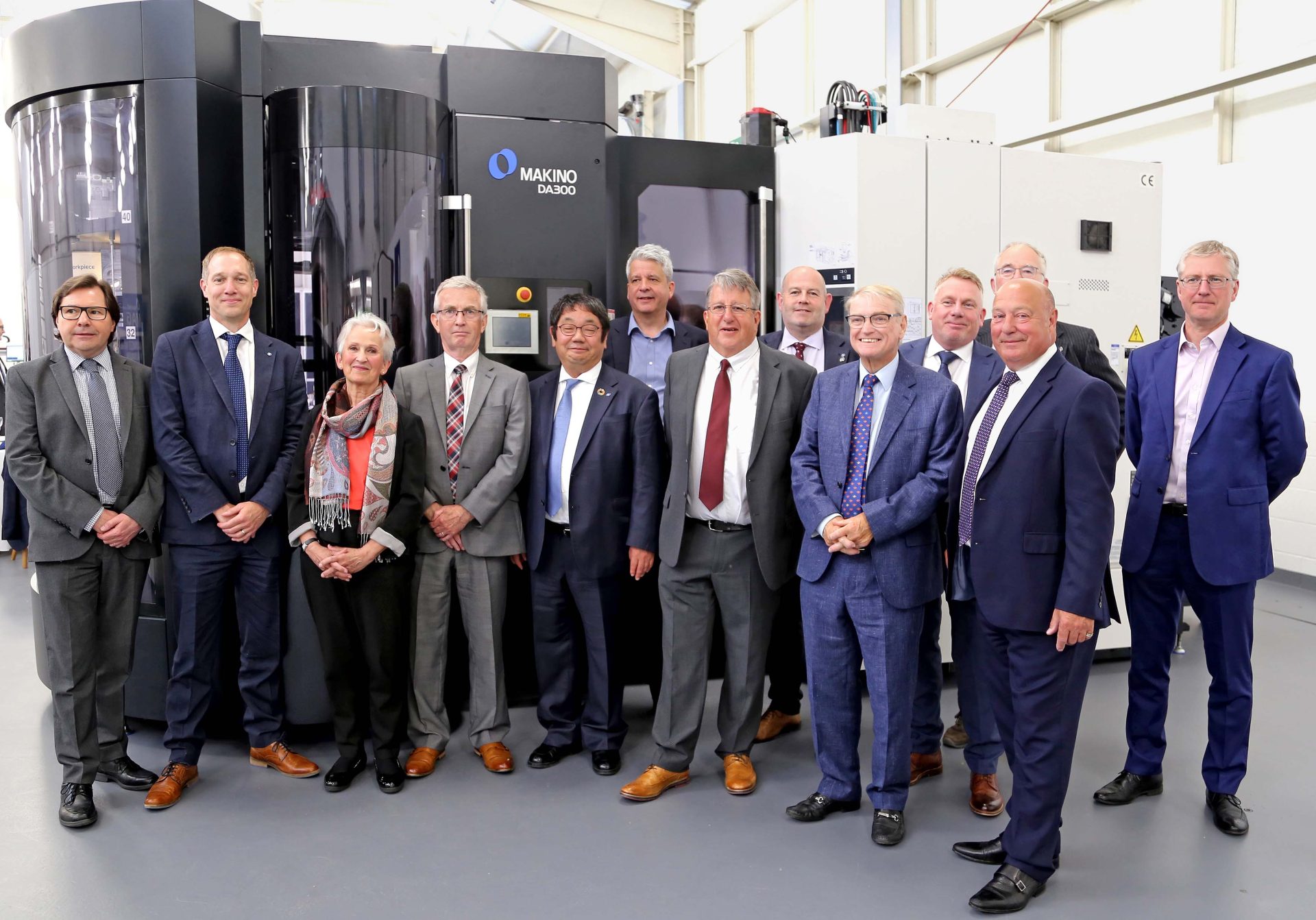 Makino top management visits NCMT in 60th year of cooperation