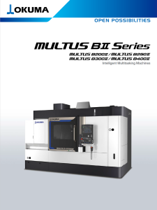 Okuma MULTUS BII Series Brochure